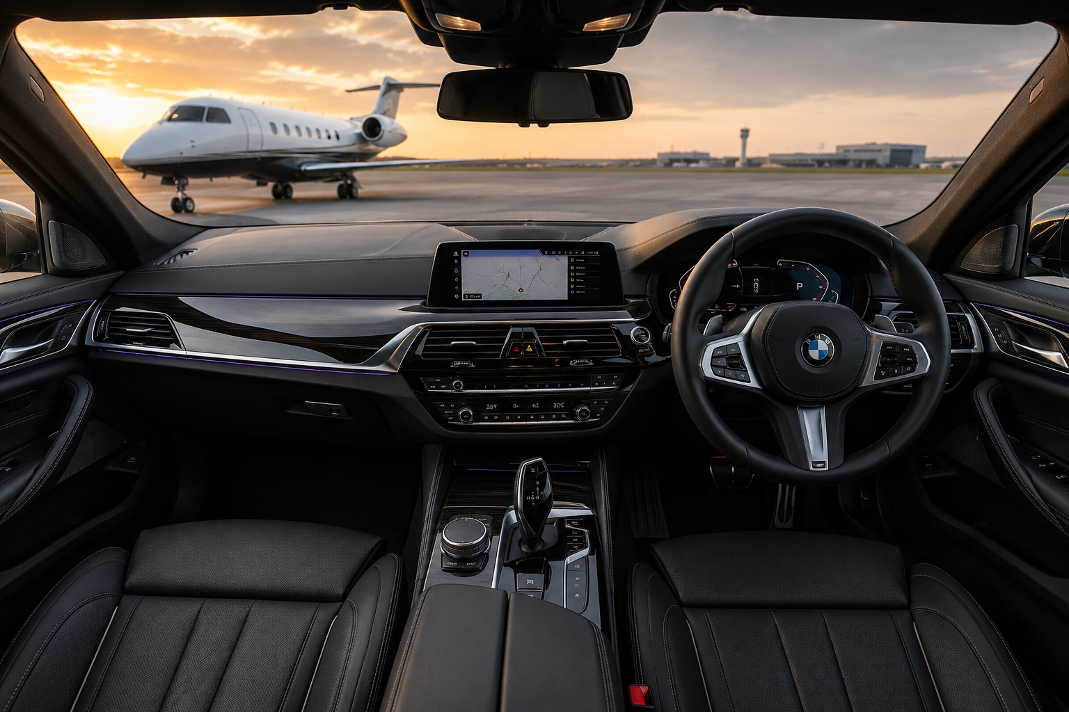 Luxury airport transfer chauffeur service in London