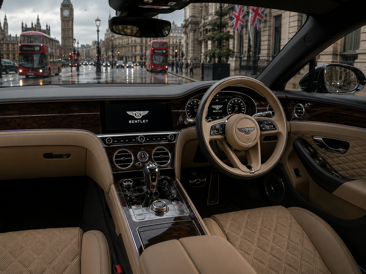 Professional premium chauffeur transportation vehicle