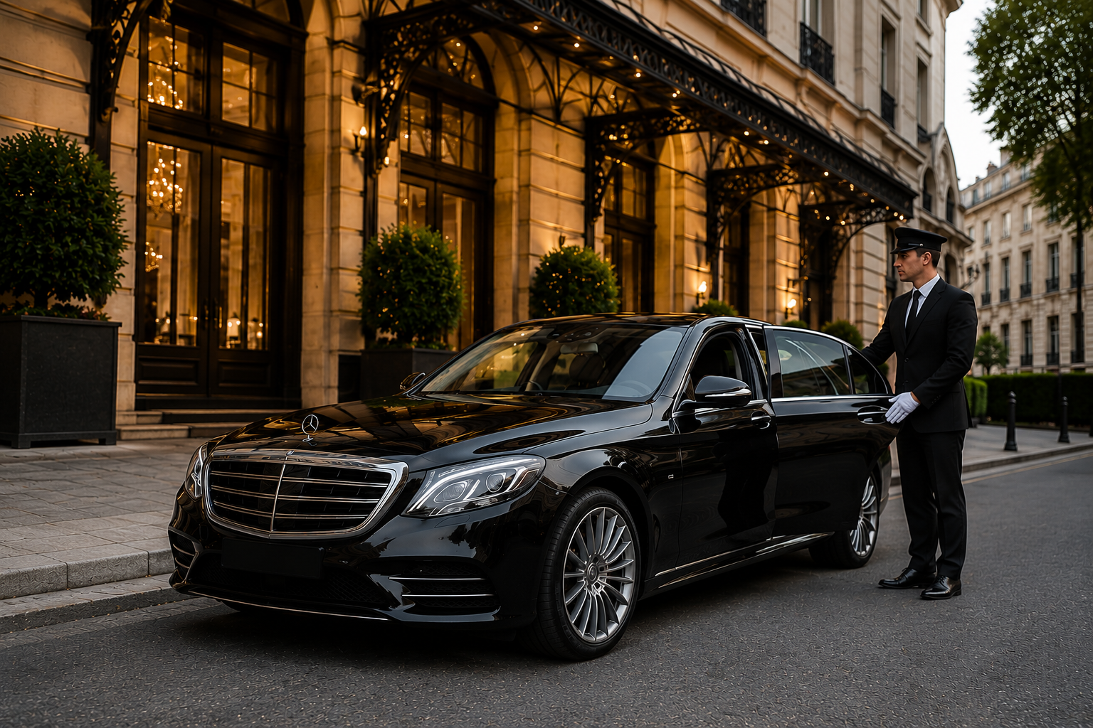 Mercedes S Class Hire London luxury chauffeur vehicle