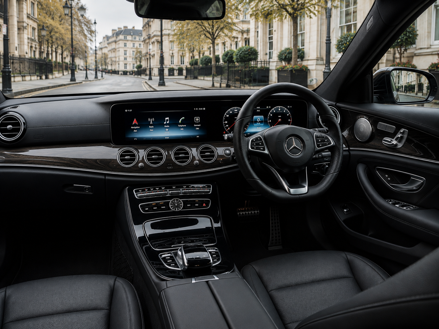 Professional private car chauffeur service in London
