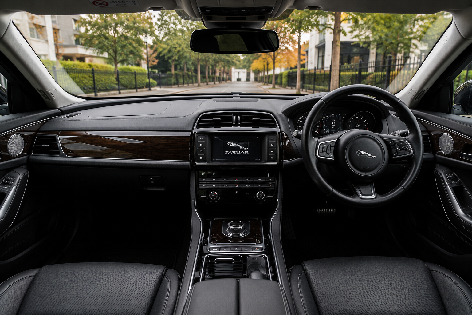 Professional private chauffeur in London with luxury vehicle