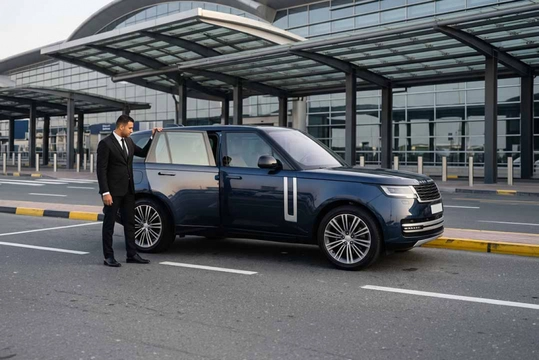 Private Chauffeur Service UK luxury Range Rover chauffeur vehicle