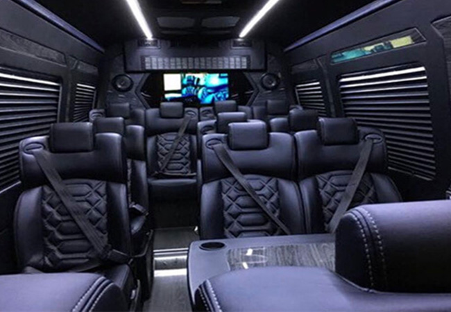 Executive Mercedes Sprinter chauffeur van London