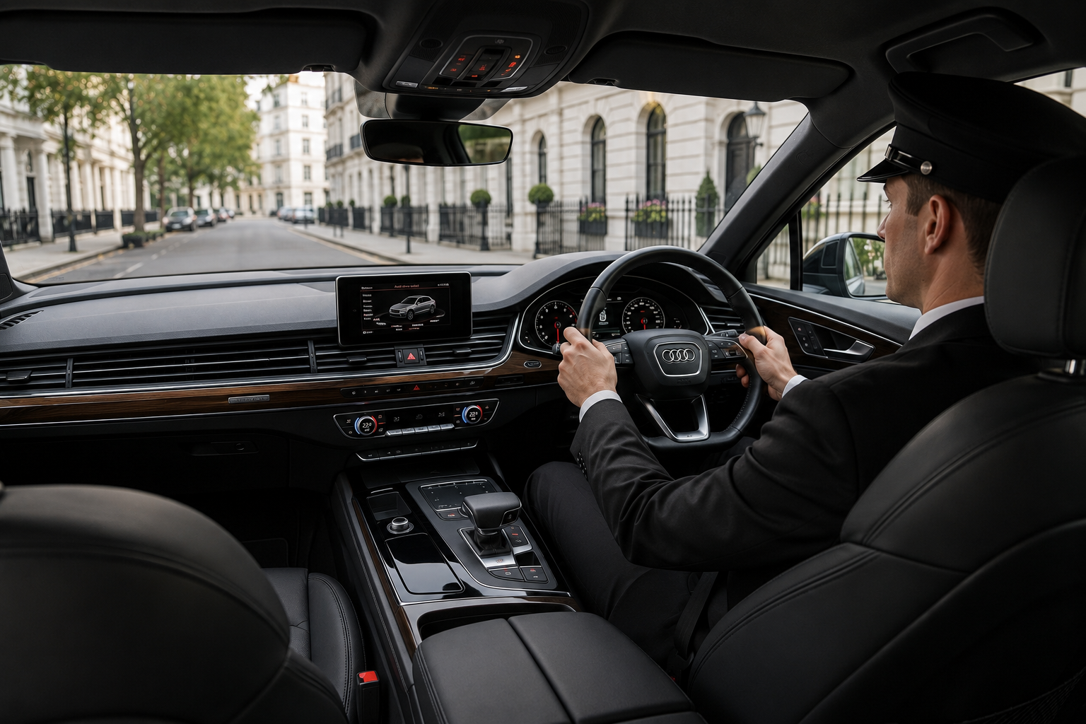 Luxury chauffeur driven car service in London
