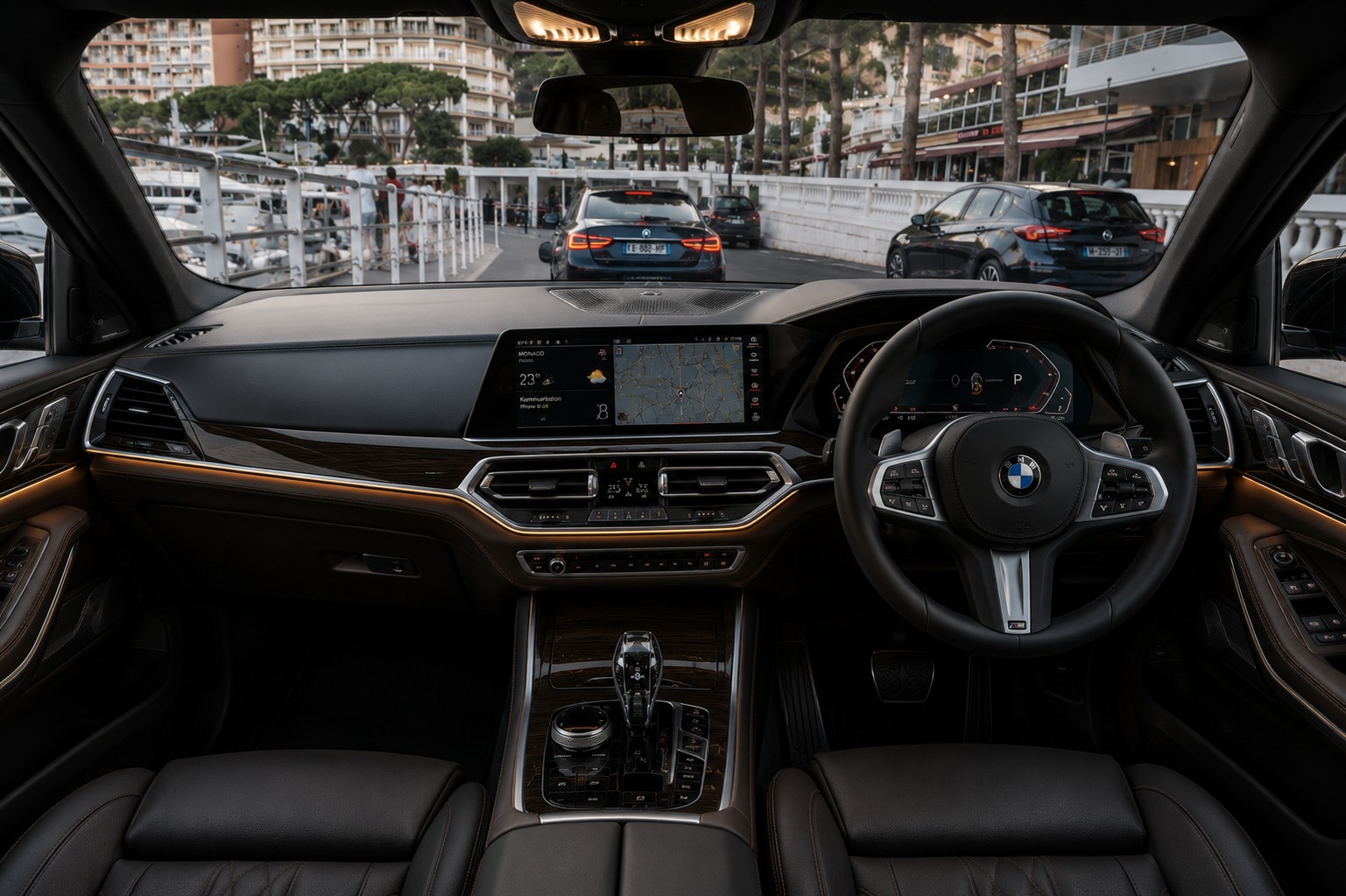 Luxury chauffeur vehicle interior for premium London tours