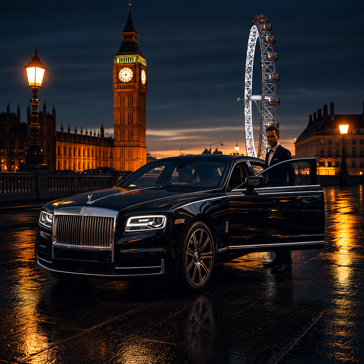 Rolls Royce Hire Chauffeur London luxury chauffeur service