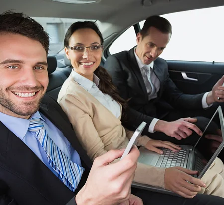 Corporate chauffeur service for business meeting travel