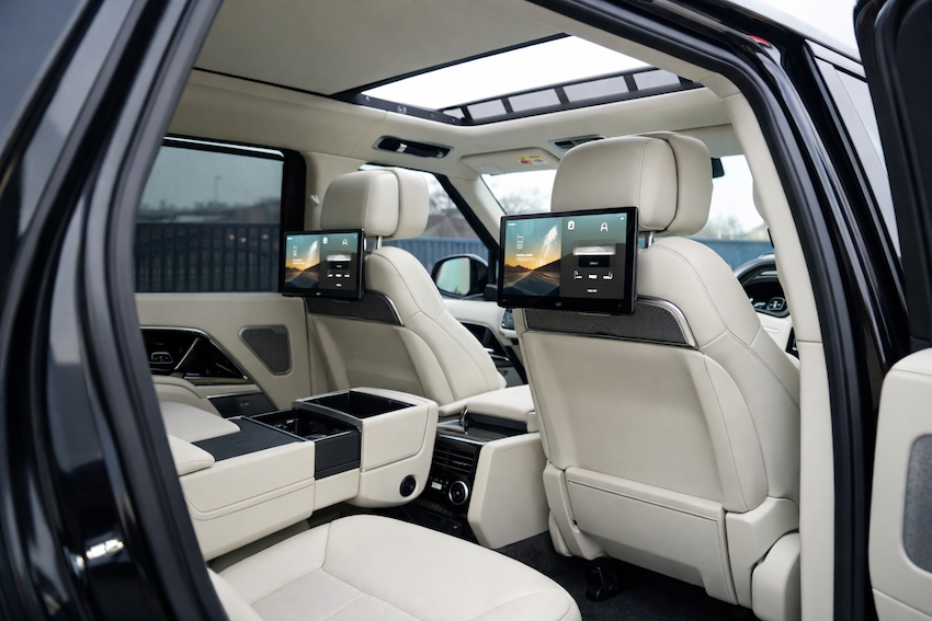 Luxury Range Rover chauffeur hire London