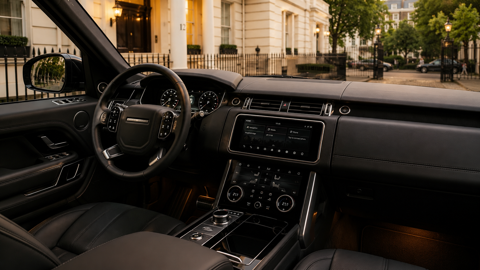 Professional VIP chauffeur vehicle London