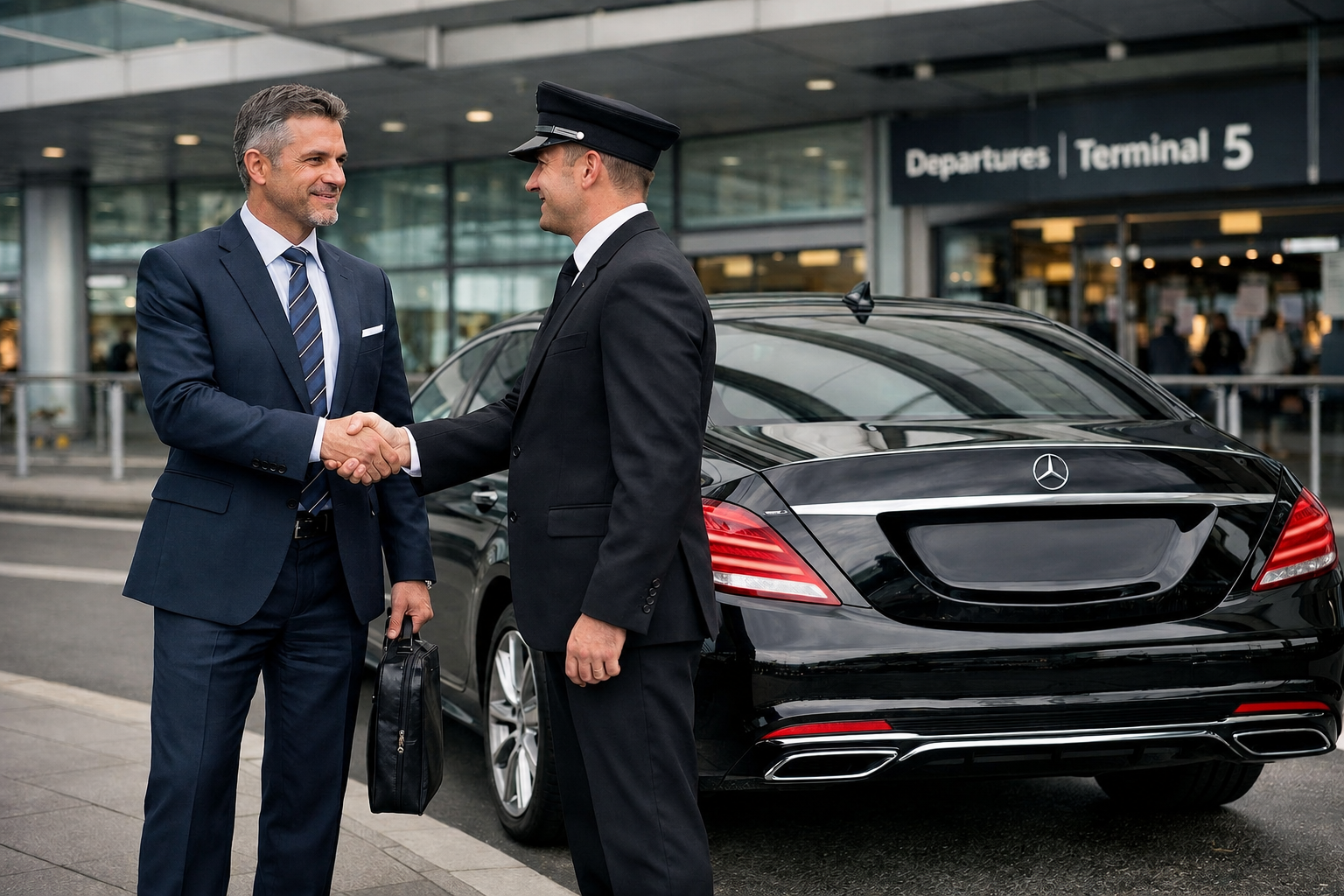 Premium Airport Chauffeur London luxury airport transfer service