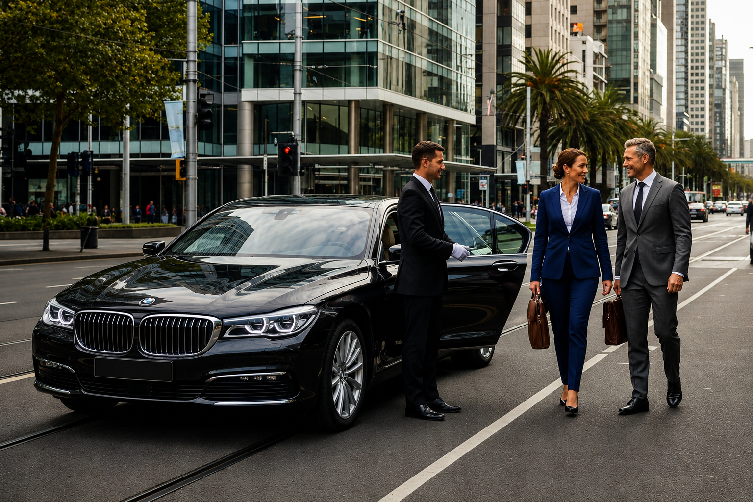 Executive Transportation for Business luxury chauffeur vehicle
