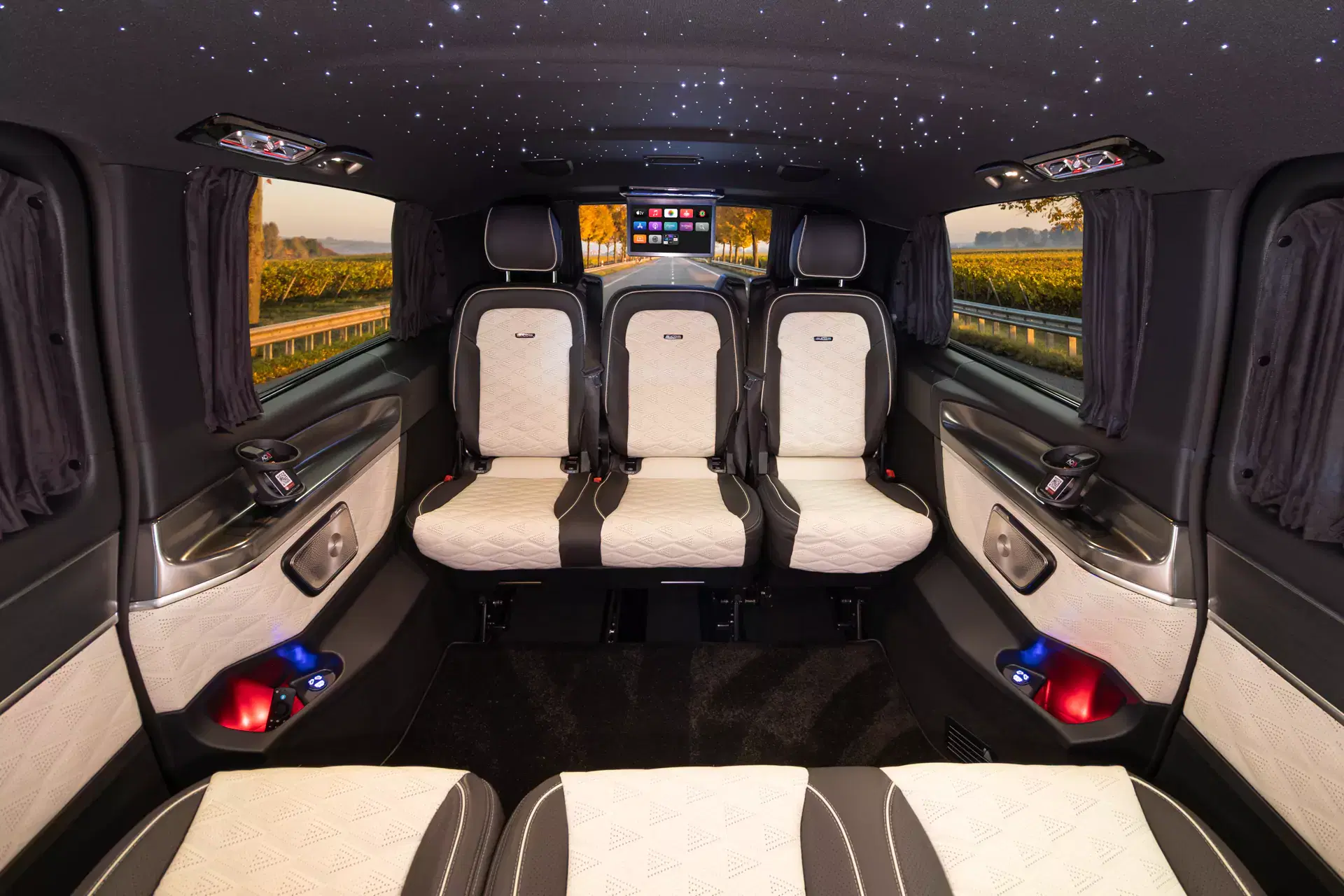 Luxury VIP MPV chauffeur service in London