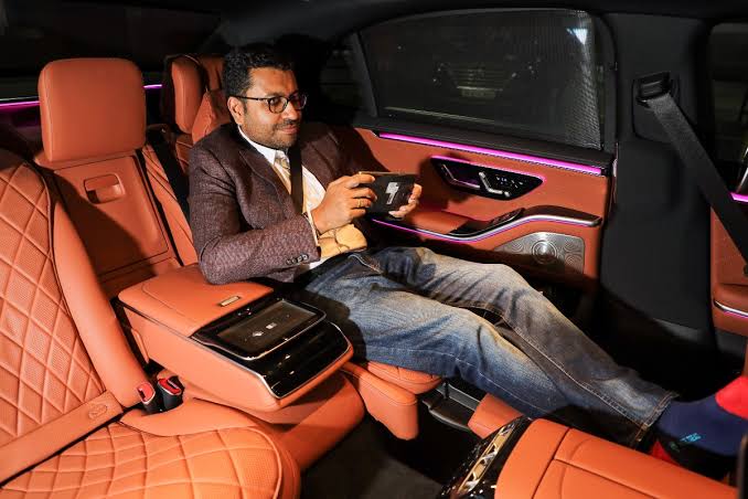 Professional chauffeur providing luxury transportation in London