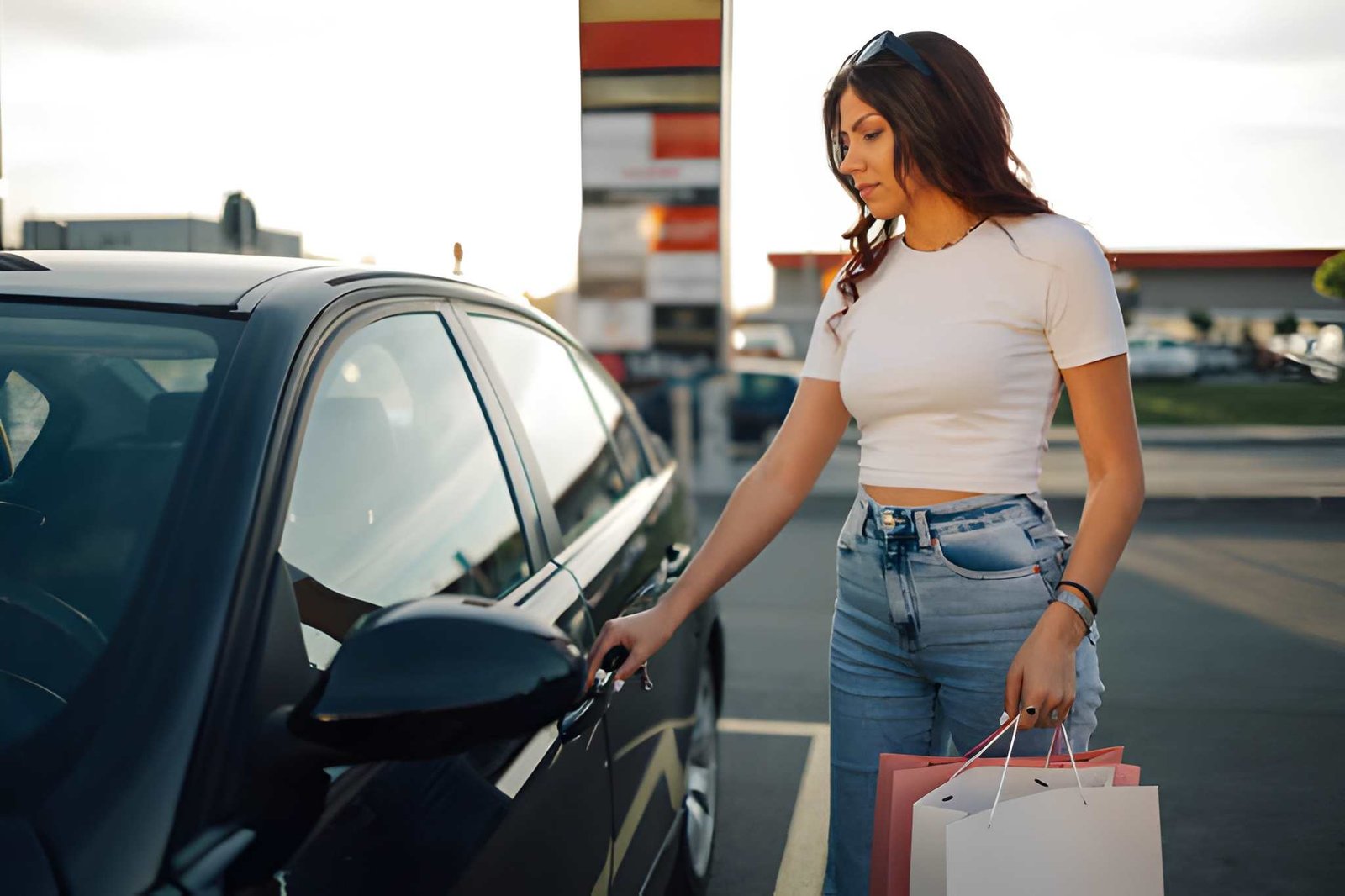 Shopping Chauffeur Hire London luxury retail transportation