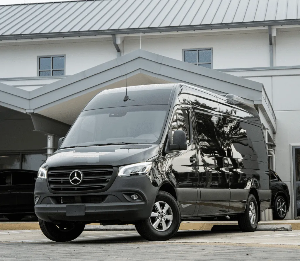 Mercedes Sprinter Chauffeur Service London luxury van