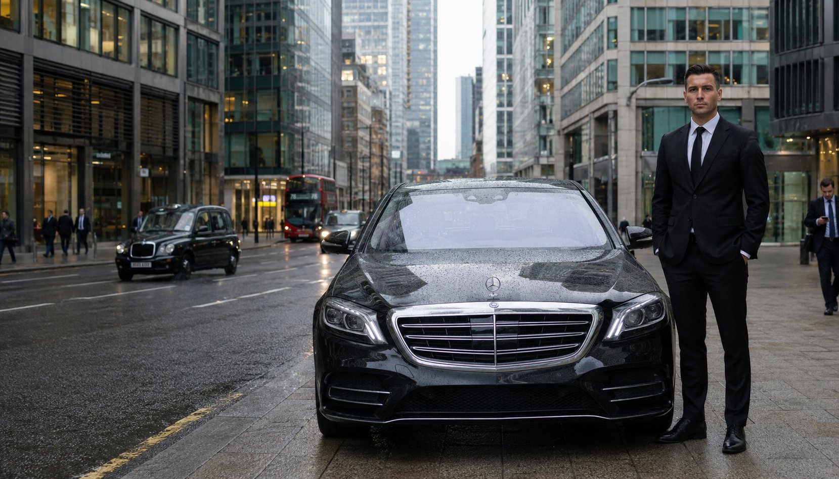 Executive Chauffeur Service for Business luxury corporate vehicle