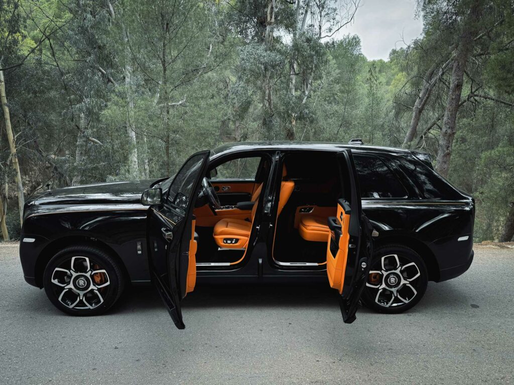 Luxury Rolls Royce chauffeur service with professional driver