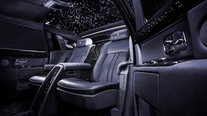 Luxury business chauffeur vehicle for corporate travel