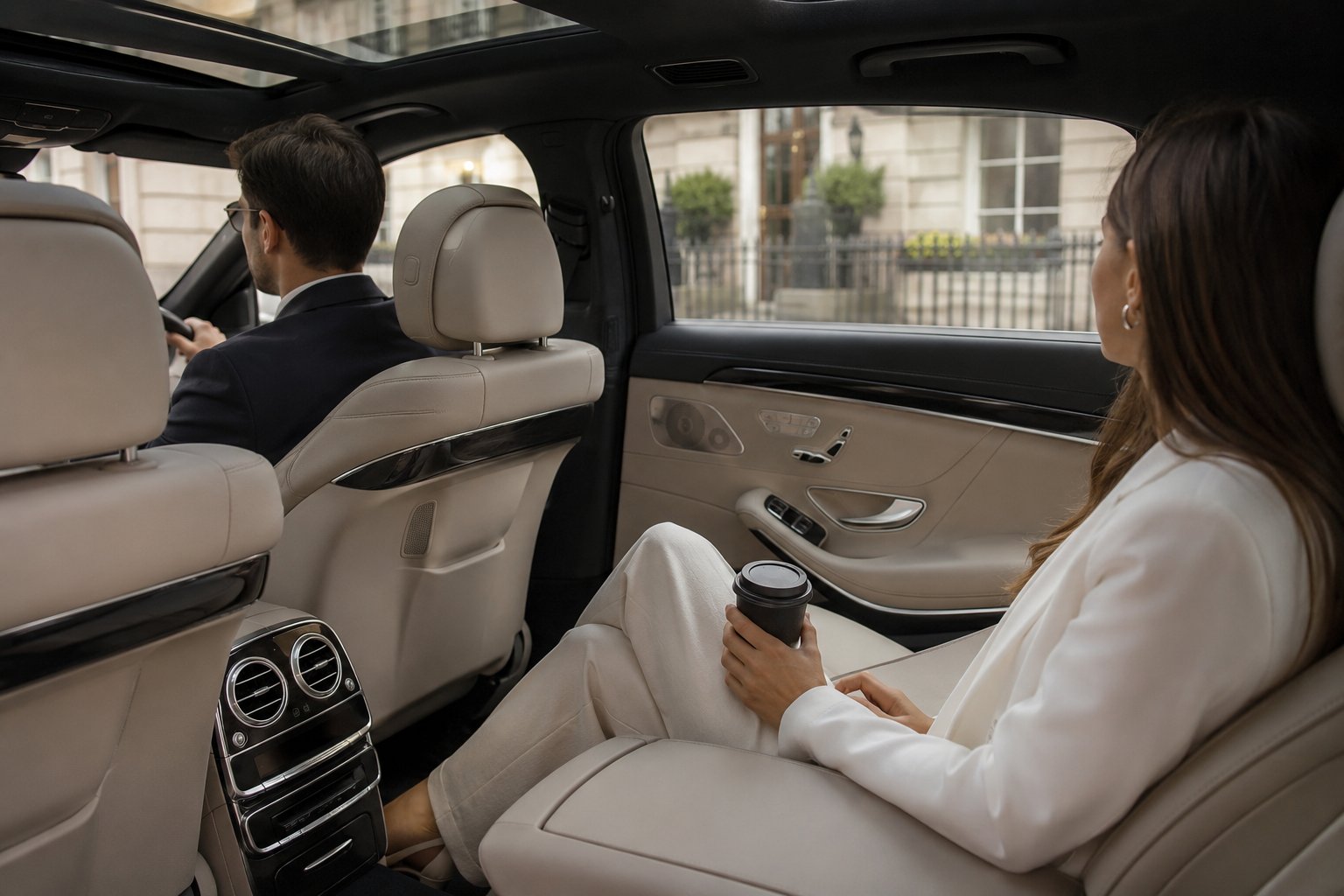 Full Day Chauffeur Hire fleet vehicle interior
