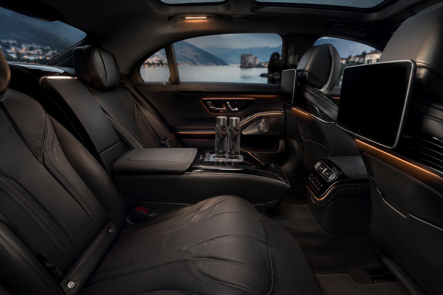 Luxury Leisure Travel fleet vehicle interior