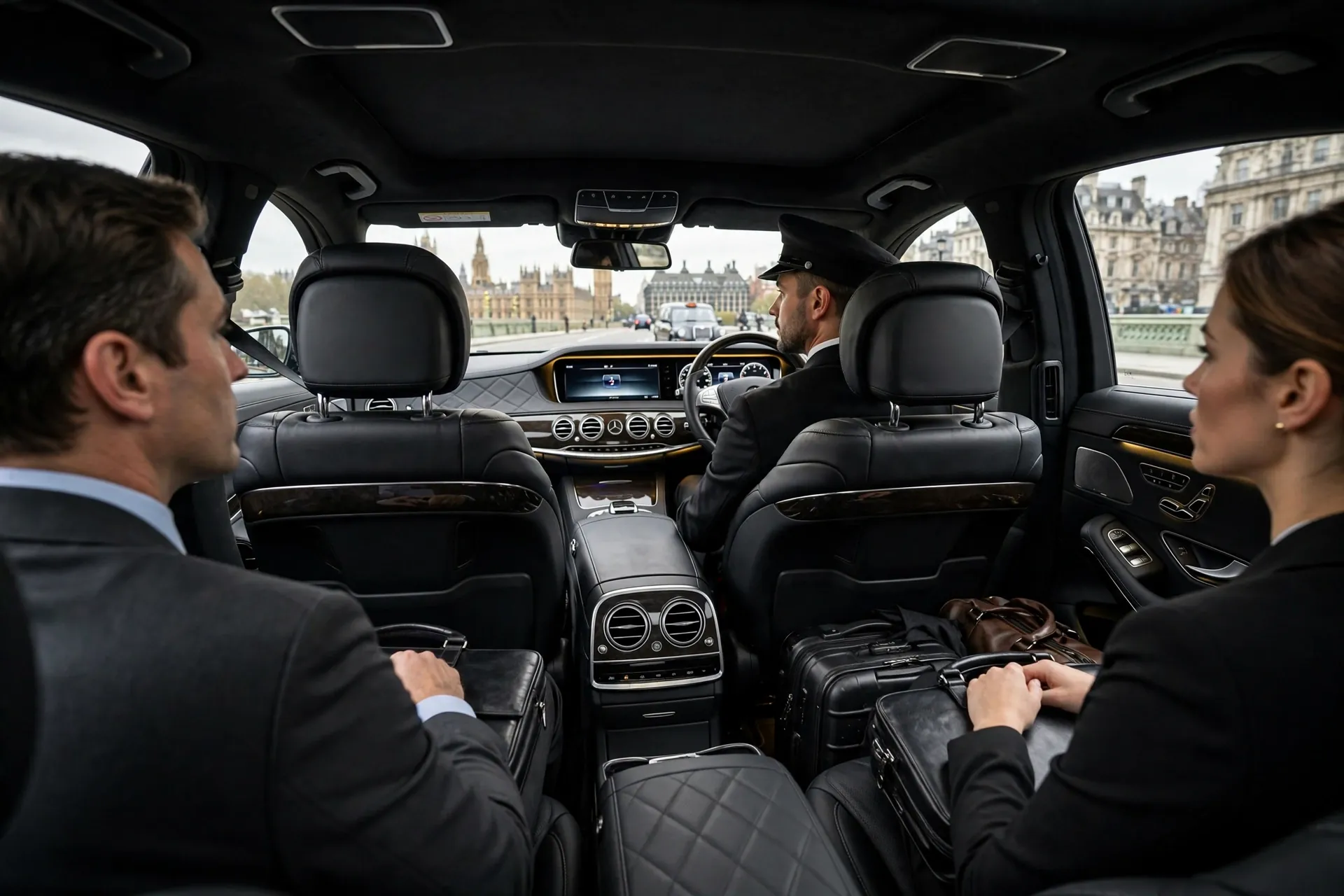 Premium Executive Travel vehicle interior