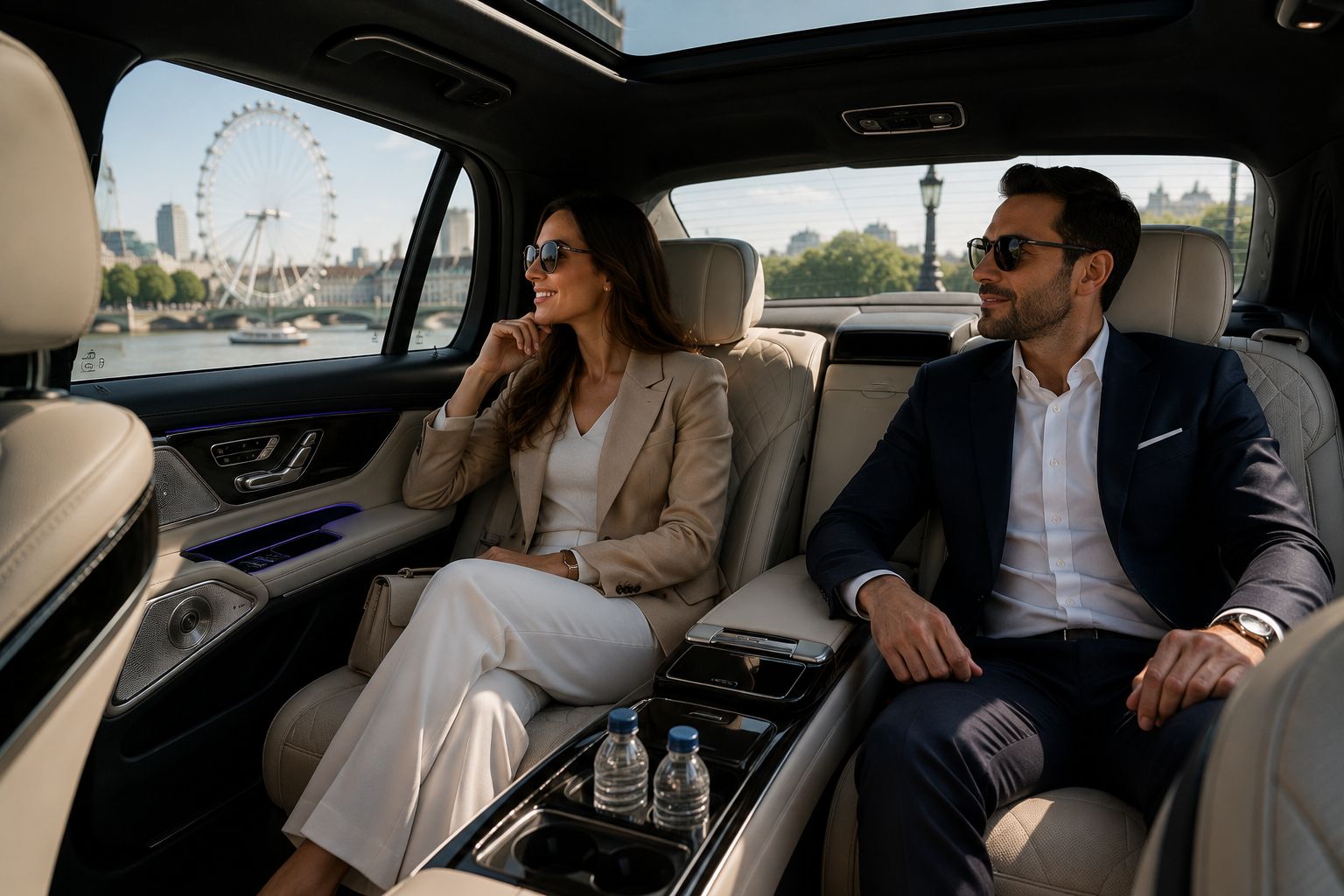 Private Sightseeing Chauffeur fleet vehicle interior