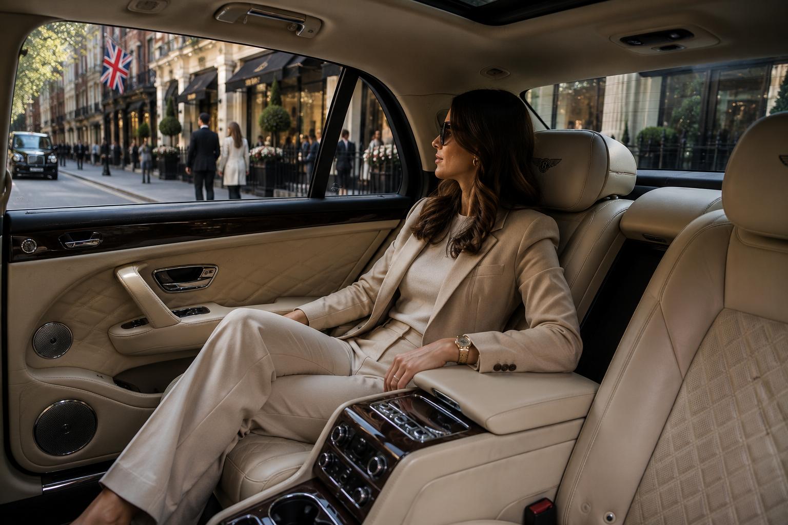 Car Hire Knightsbridge fleet vehicle interior