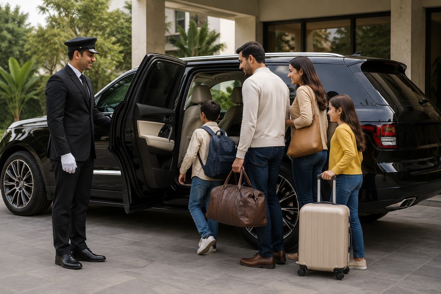 Chauffeur For Family Travel