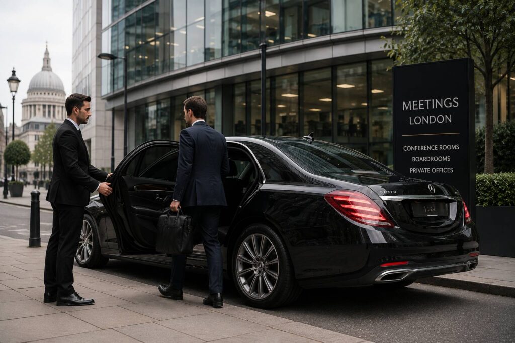 Chauffeur for Meetings London