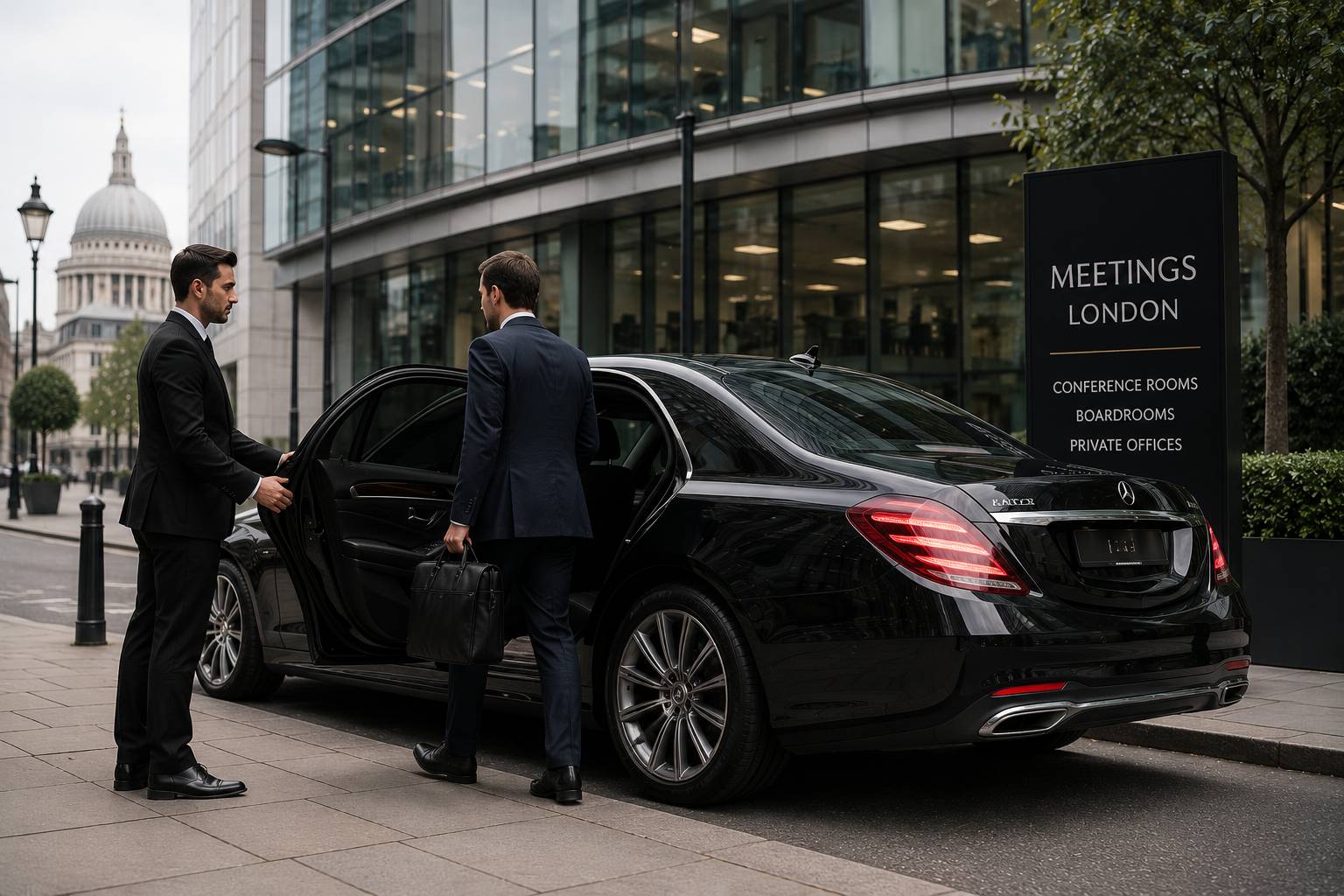 Chauffeur for Meetings London