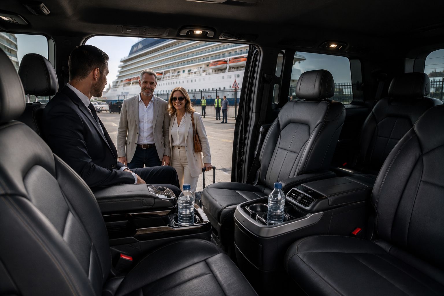 Cruise Port Transfers London fleet vehicle interior