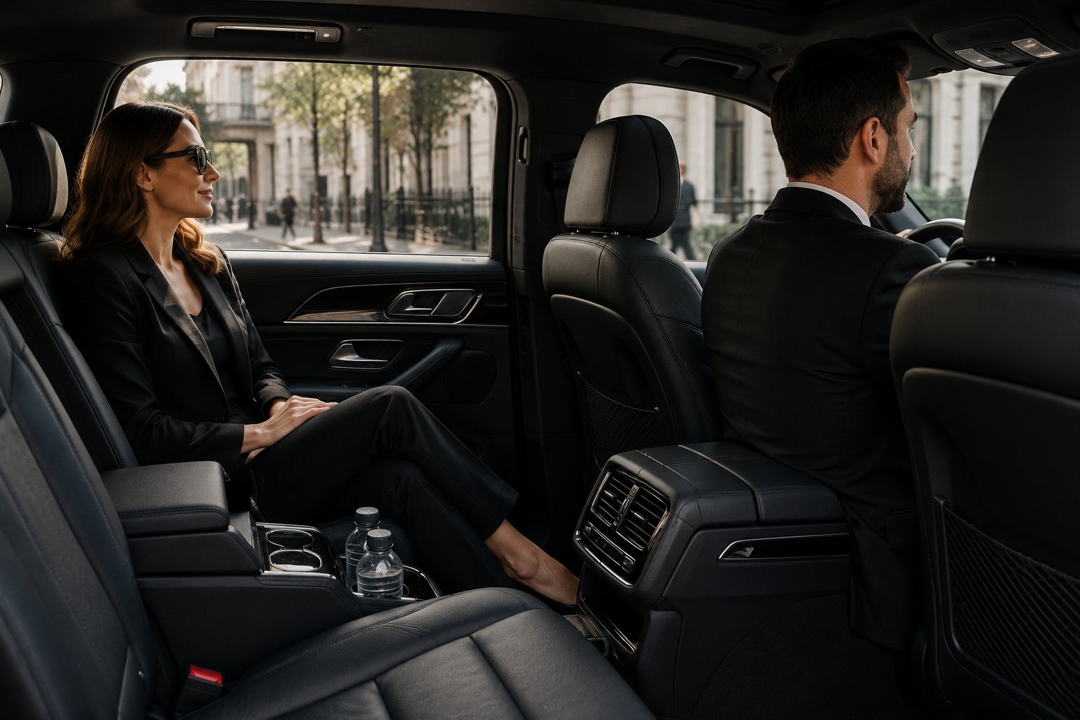 Daily Chauffeur Service vehicle interior