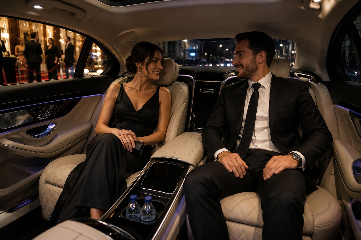 Event Chauffeur London fleet vehicle interior