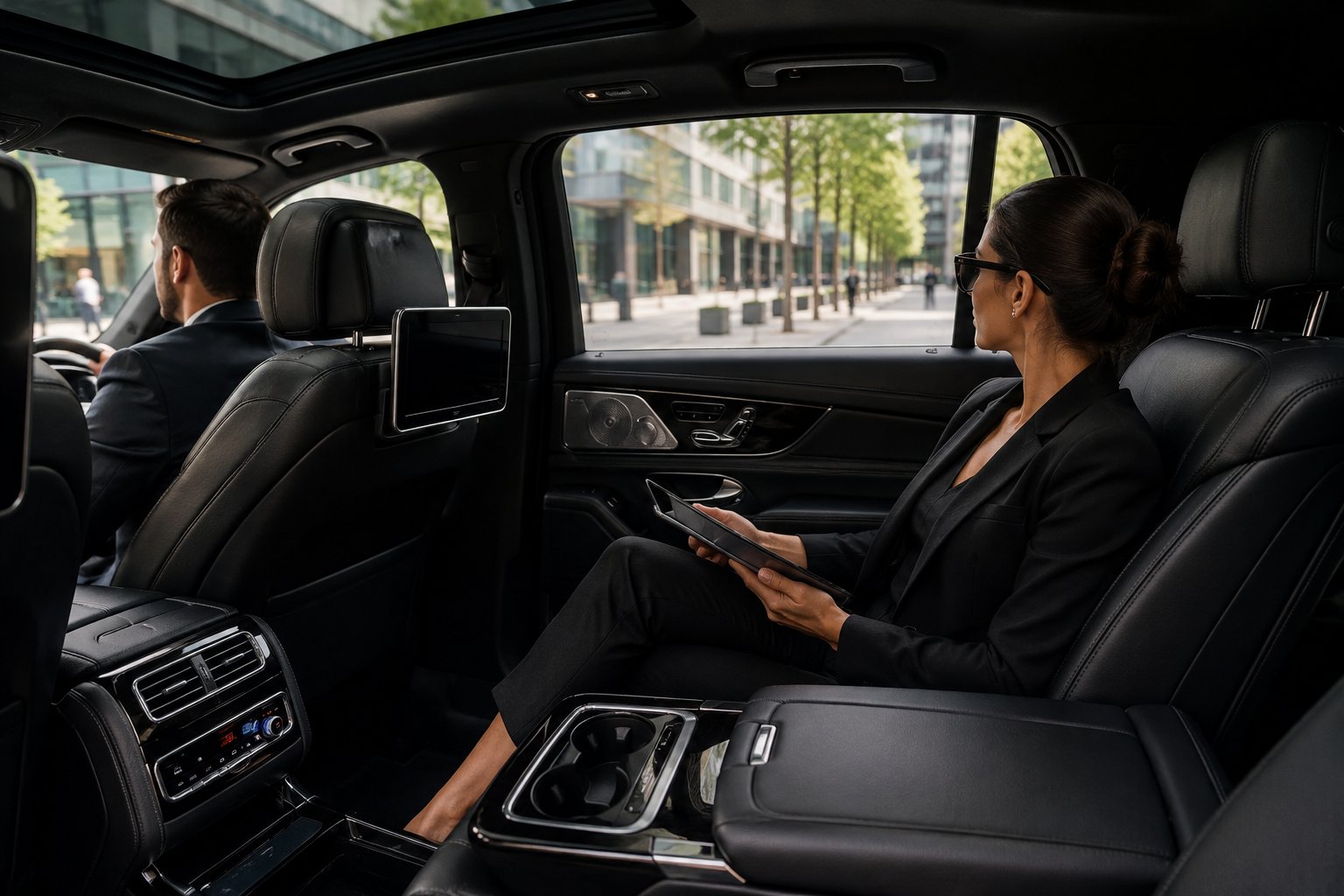 Executive Roadshow Transport vehicle interior
