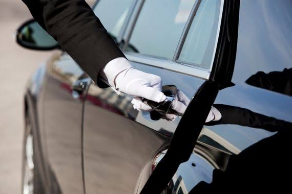 Luxury chauffeur vehicle interior for private travel in London