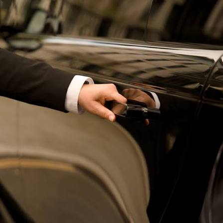 Luxury executive vehicle interior for affordable chauffeur travel