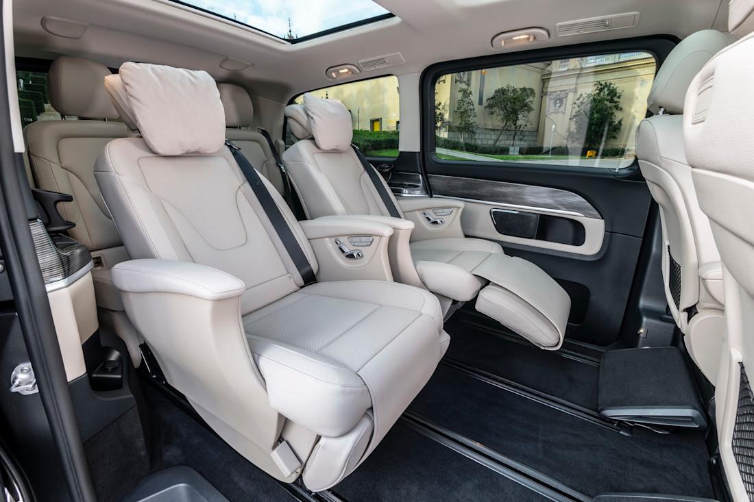 Executive MPV Hire London vehicle interior