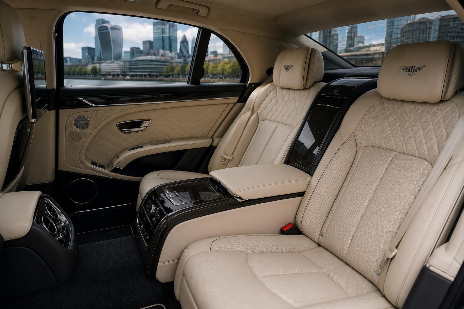London Business Travel Tips fleet vehicle interior