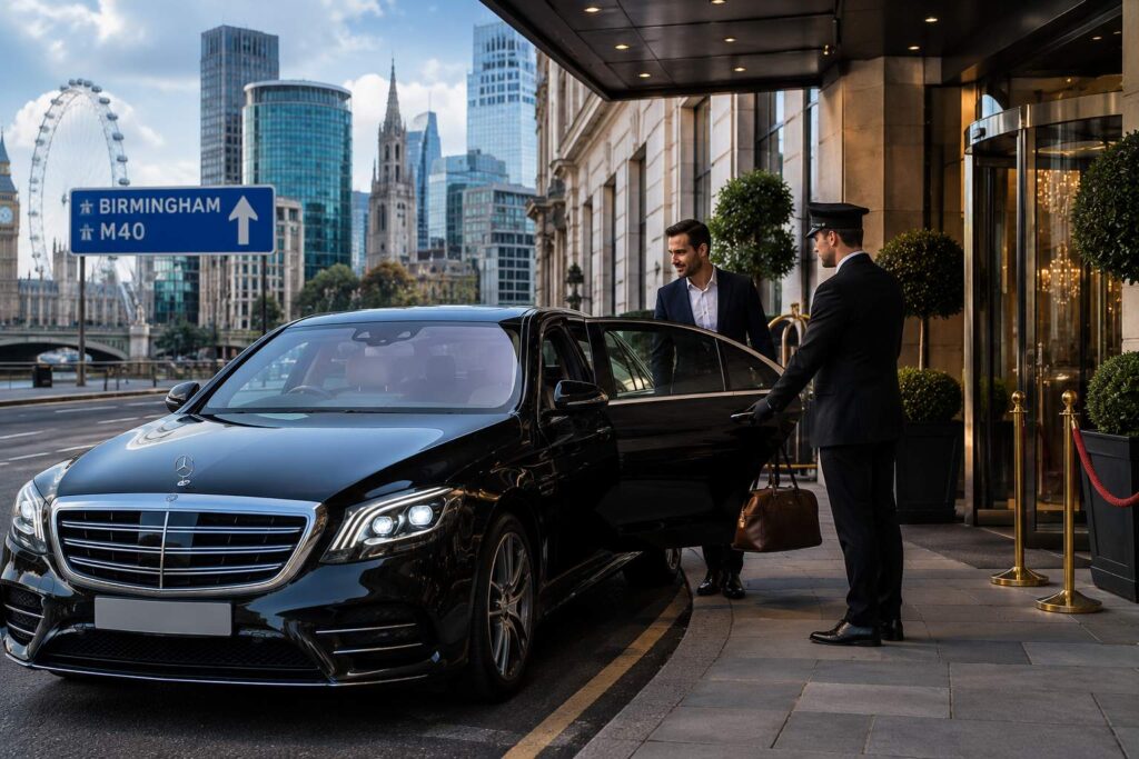 London to Birmingham Chauffeur