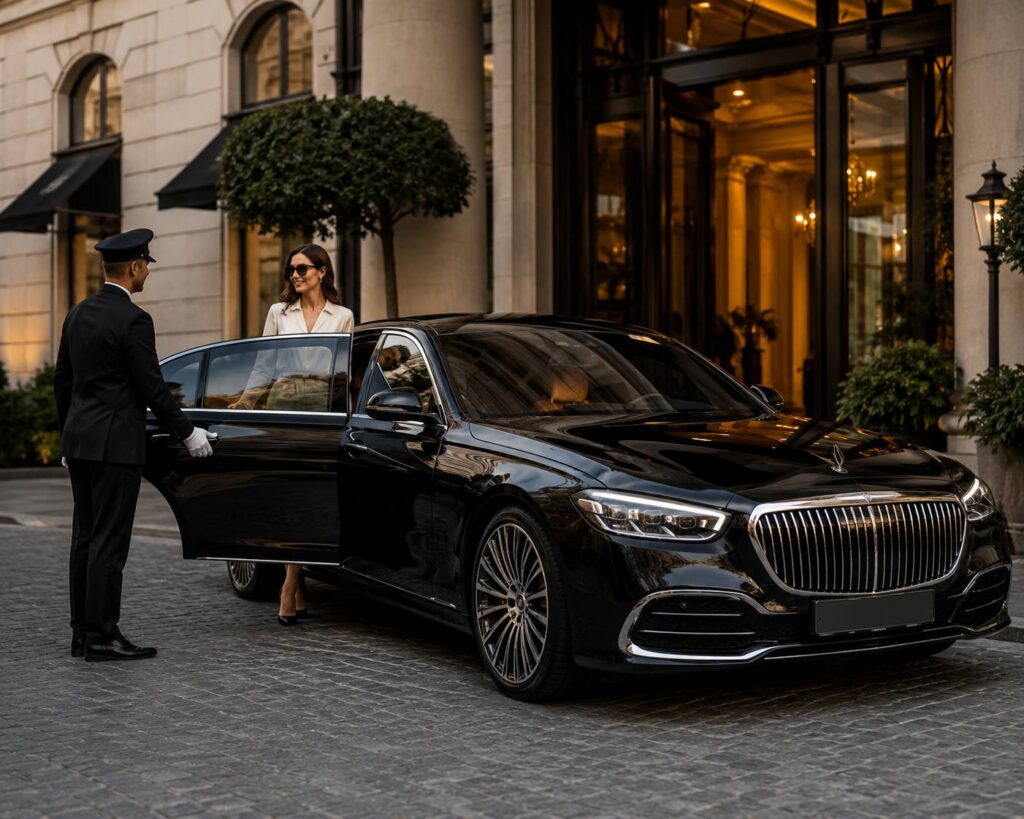 Luxury Car And Chauffeur
