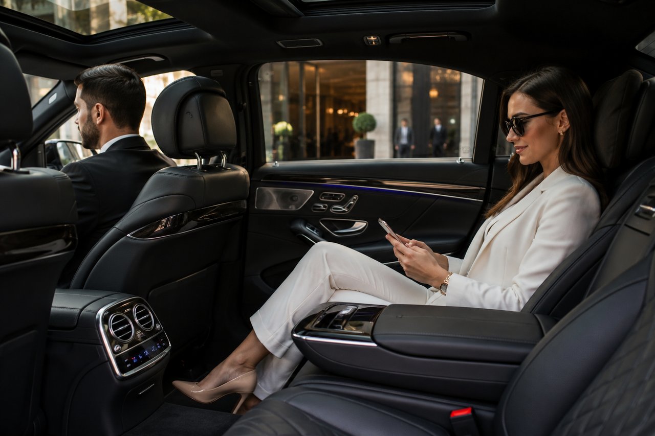 Premium Executive Transport London vehicle interior