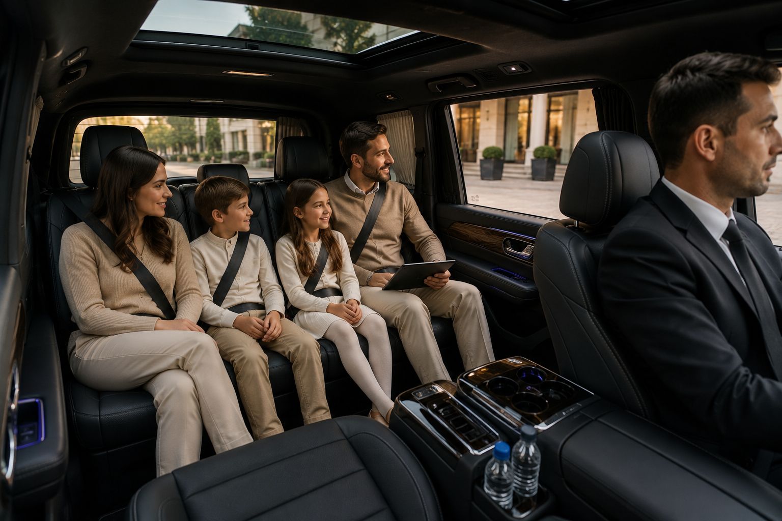 Luxury Family Transport vehicle interior