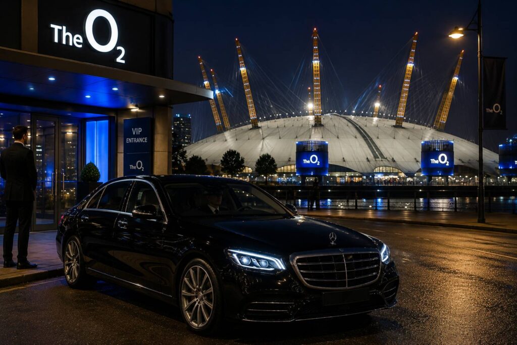 O2 Arena Chauffeur