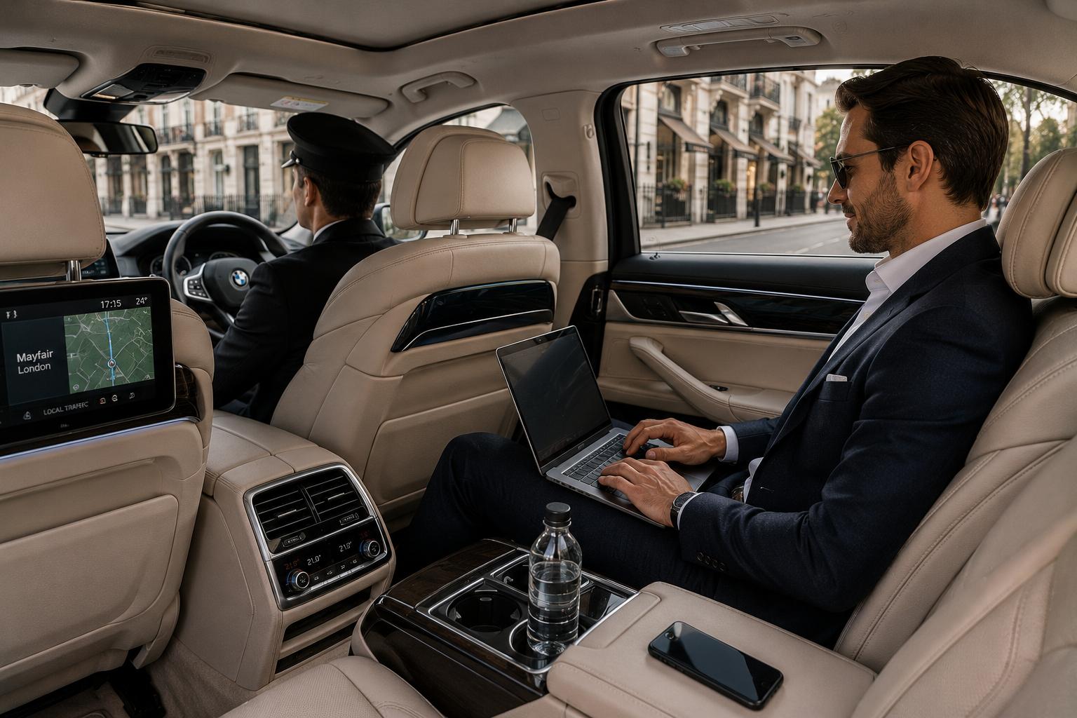 Personal Driver for the Day London fleet vehicle interior