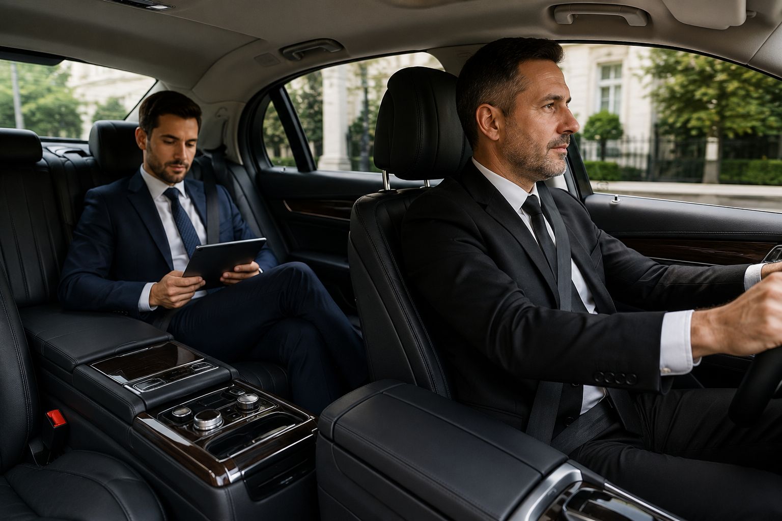 Personal Driver Hire UK vehicle interior