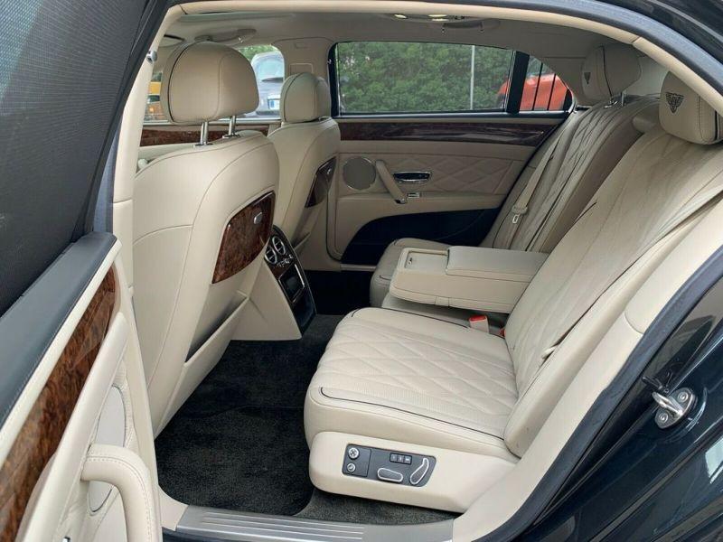 Bentley Chauffeur London vehicle interior