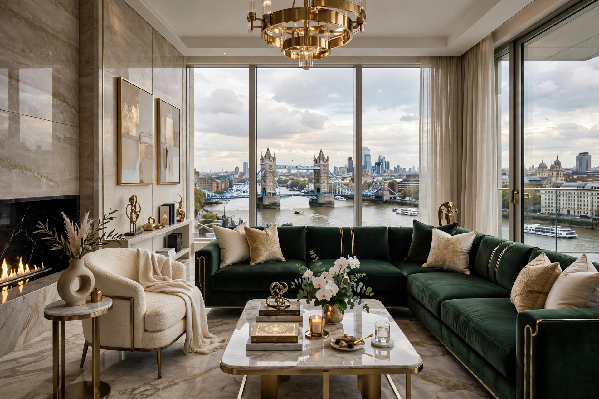 Luxury London Suites vehicle interior