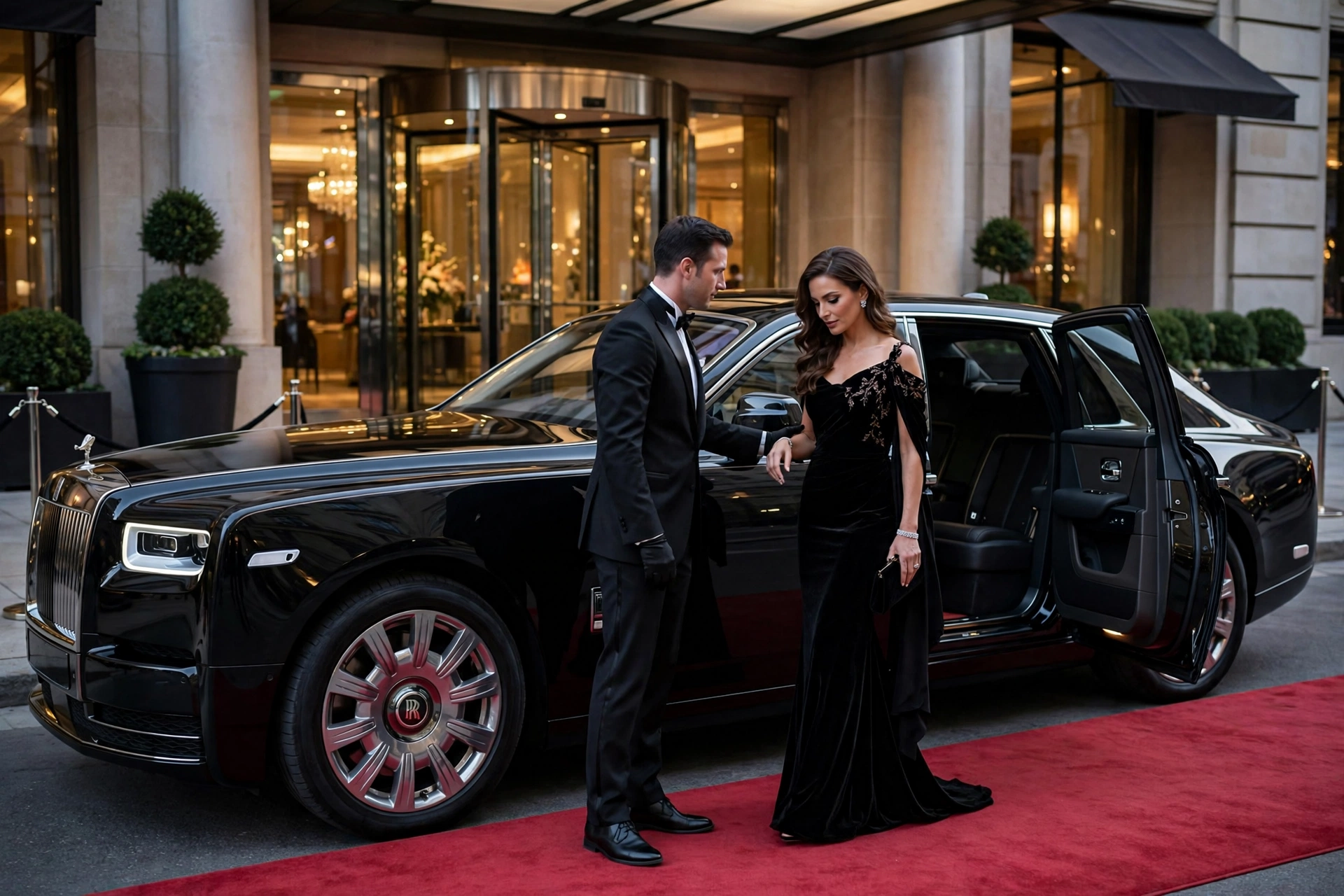 VIP Event Services vehicle interior