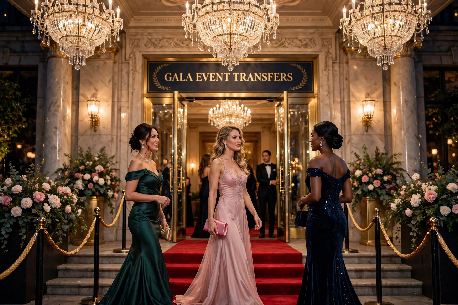 Gala Event Transfers vehicle interior