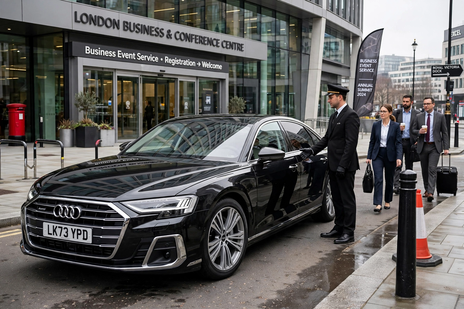 Business Event Service vehicle interior